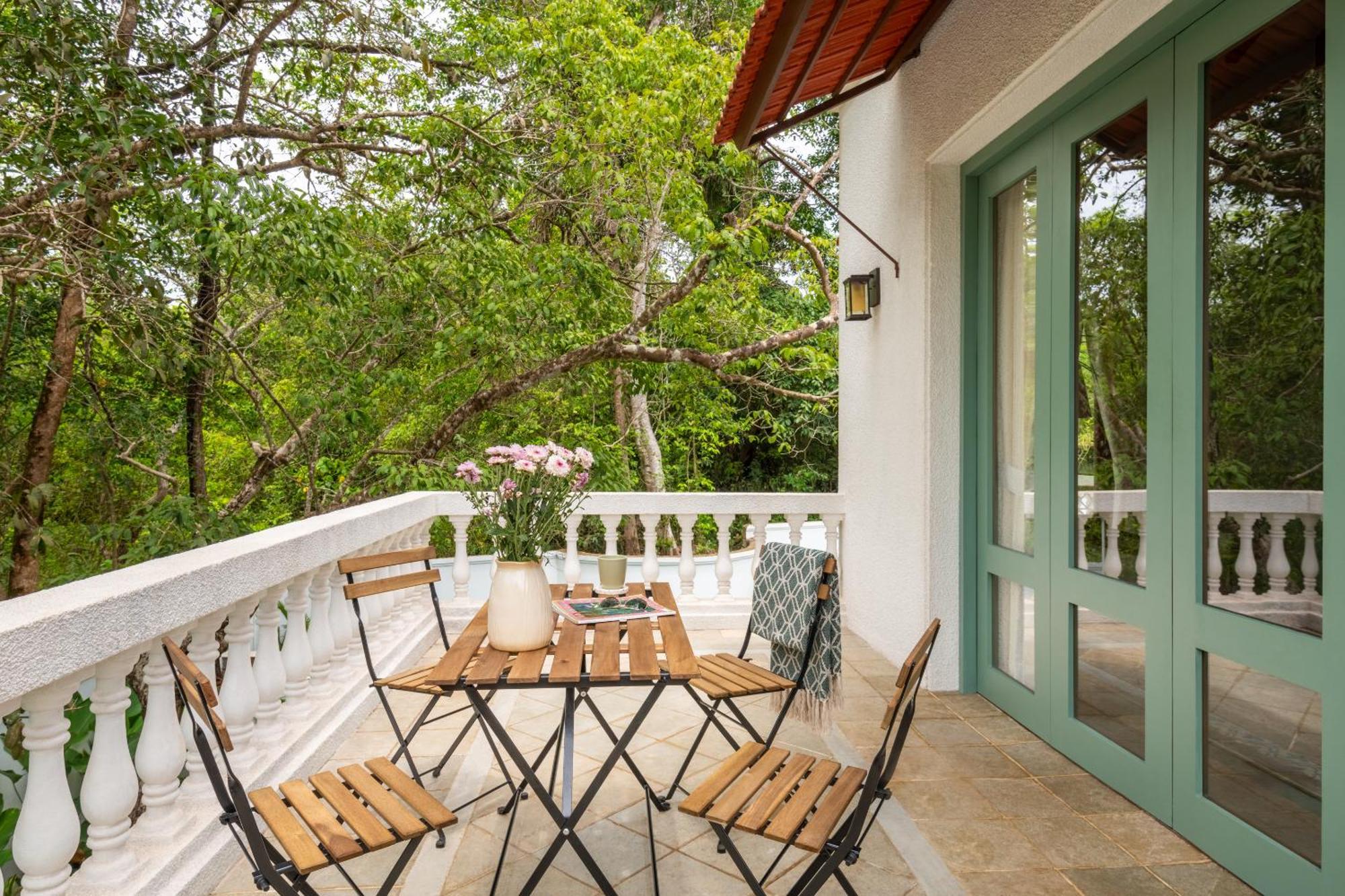 Villa La Branca Siolim Exterior foto