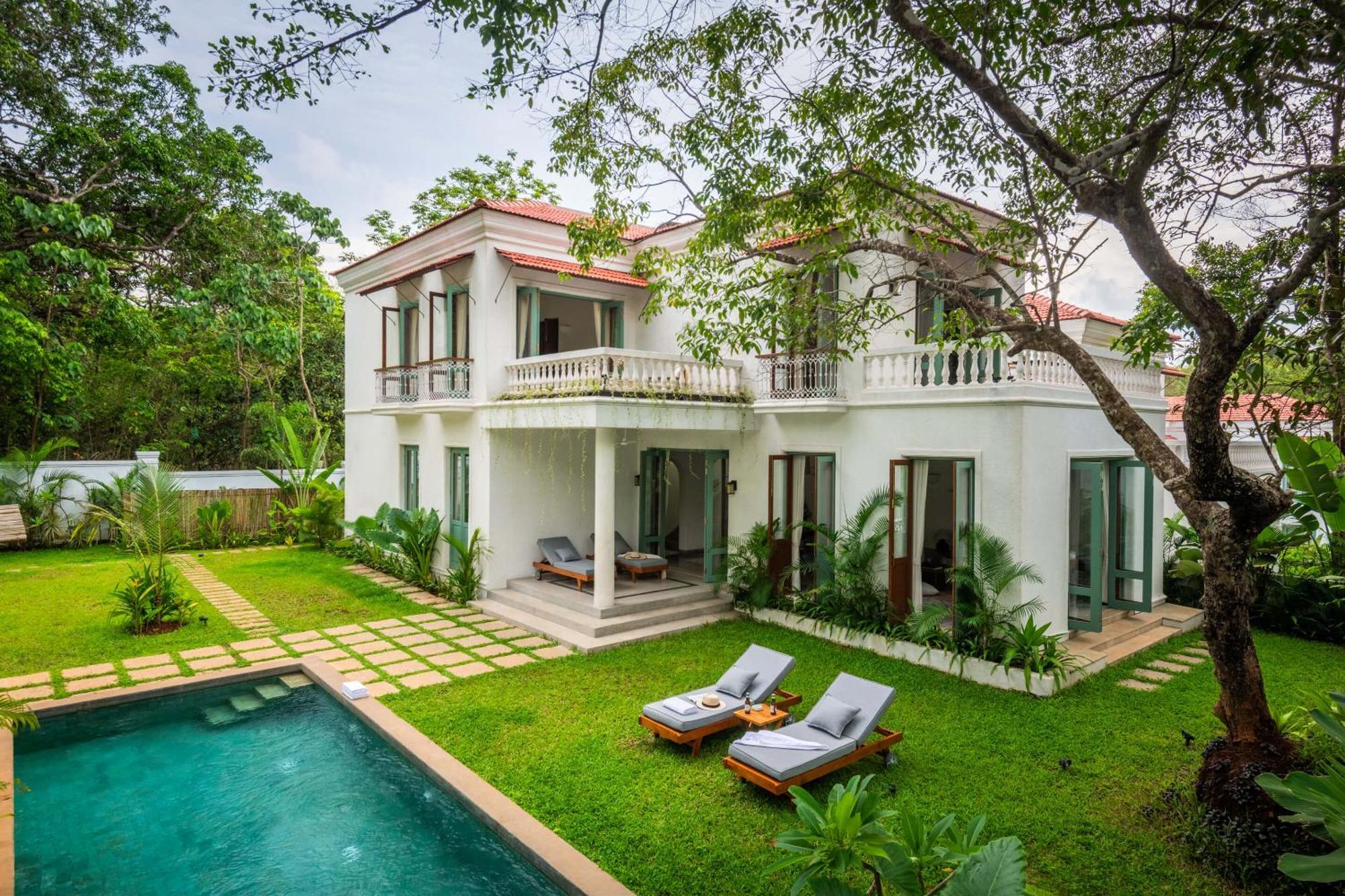 Villa La Branca Siolim Exterior foto