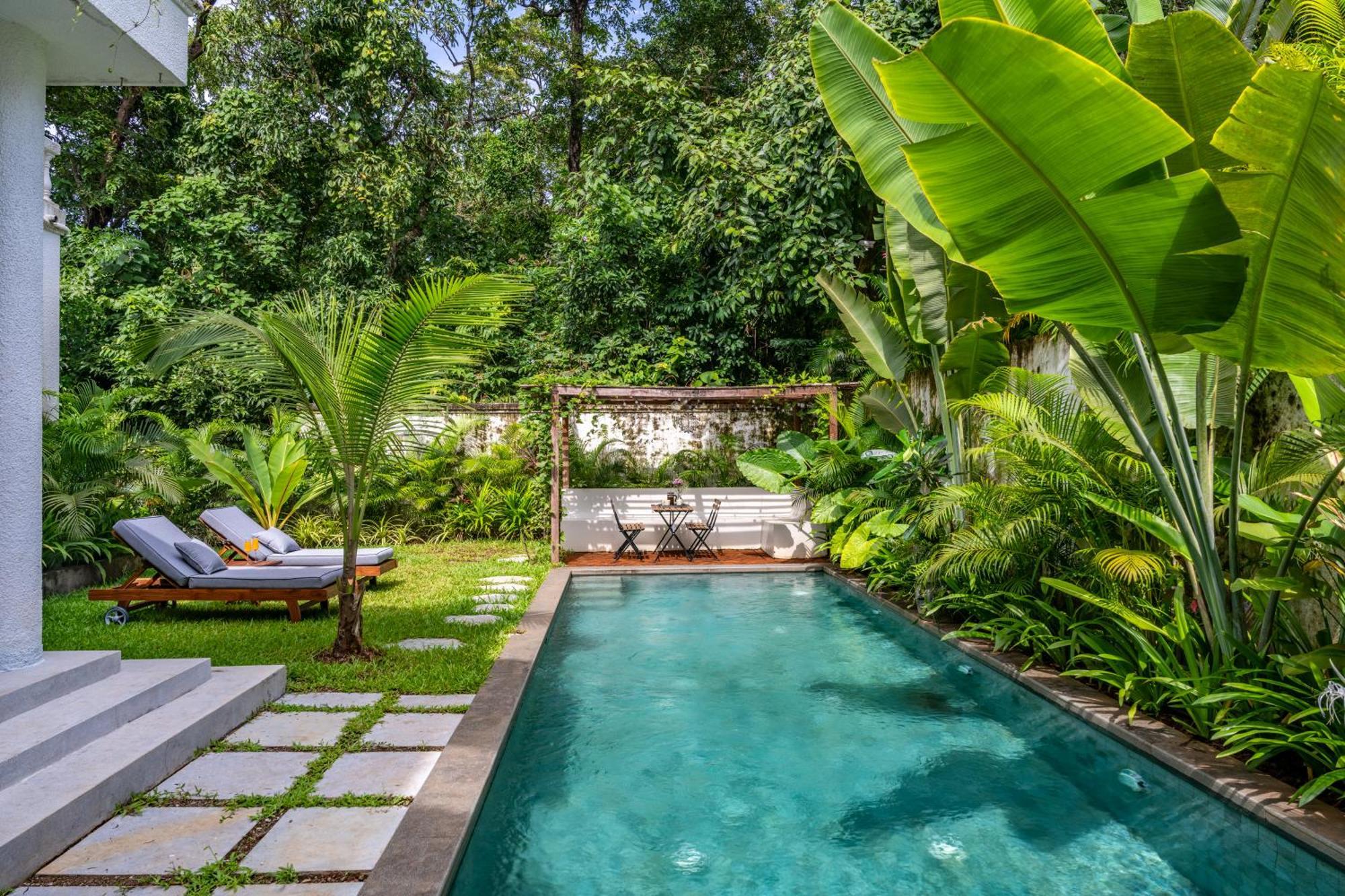 Villa La Branca Siolim Exterior foto