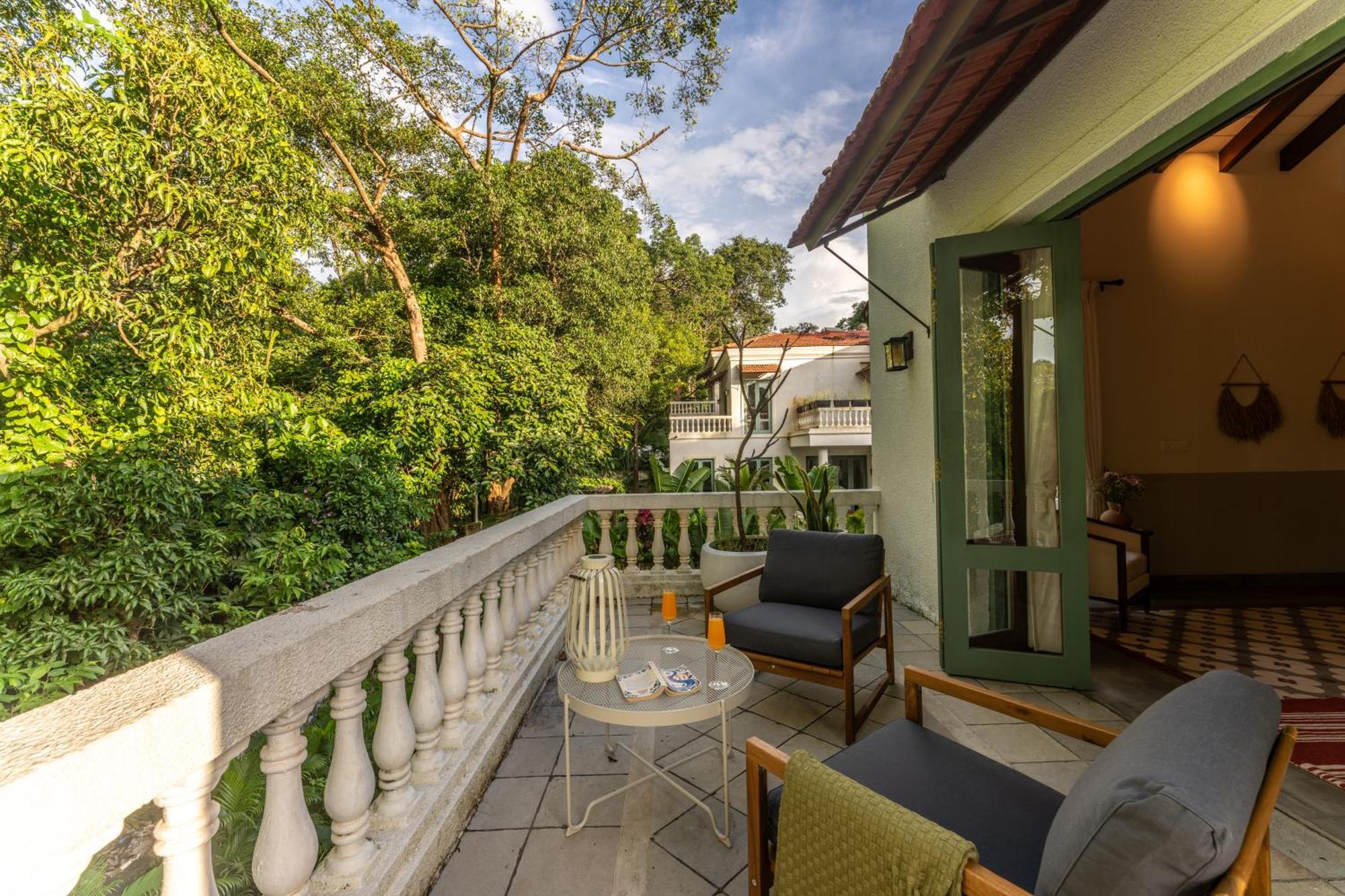 Villa La Branca Siolim Exterior foto